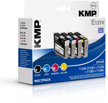 KMP E121V Multipack BK/C/M/Y F-FEEDS (1616,4050)