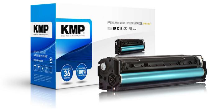 KMP Toner HP CF212A comp. yellow F-FEEDS (1236,0009)