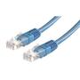 GOOBAY CAT 5e Patch Cable, U/UTP, blue<br>copper-clad aluminium wire (CCA)