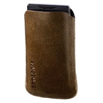 HAMA SAMSONITE Toledo Skin Sleeve Tobacco, Passar iPhone 3 och 4 (106511)