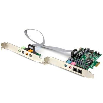 STARTECH "7.1 Channel Sound Card - PCI Express, 24-bit, 192KHz" (PEXSOUND7CH)