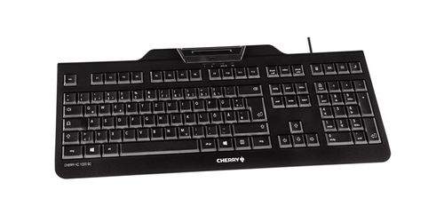 CHERRY CONTACT SMART CARD KEYBOARD QUERTZU PERP (JK-A0100CH-2)