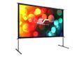 ELITE SCREENS ELITE OMS135H2 16:9 H:168.1 W:299 Yes Outdoor Portable Light Weight Aluminium Frame Movie Screen (Carrying Bag included)