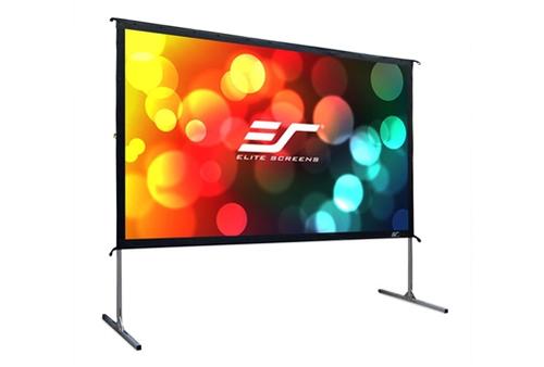 ELITE SCREENS ELITE OMS135HR2 16:9 H:168.1 W:299 Yes Outdoor Portable Light Weight Aluminium Frame Movie Screen (Carrying Bag included) (OMS135HR2)