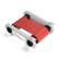 EVOLIS Colour ribbon, monochrome,  red