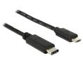 DELOCK USB 2.0 C til Micro B 1m sort