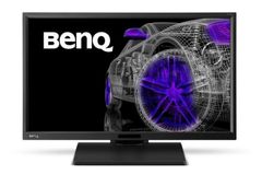 BENQ BL2420PT LED monitor - 23.8" - 2560 x 1440 - IPS - 300 cd/m2 - 1000:1 - 5 ms - HDMI, DVI, DisplayPort,  VGA - speakers (9H.LCWLA.TBE)