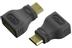VISION Techconnect - Video / lyd adapter - HDMI - 19-pin HDMI (hun) - 19 pin mini HDMI (han) - sort