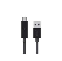 Belkin 3.1 USB-A to USB-C Cable - USB-kabel - USB-type A (hann) til USB-C (hann) - USB 3.1 - 91.4 cm - svart