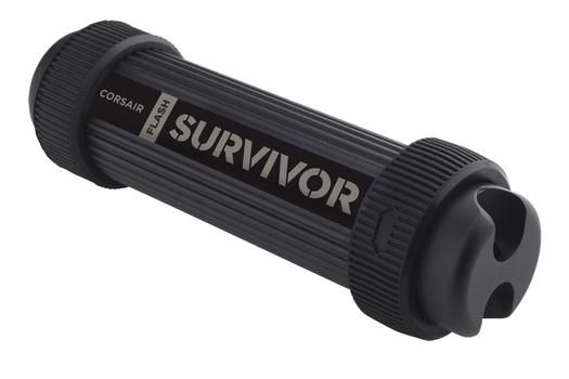 Corsair Flash Survivor Stealth - USB-flashstasjon - 256 GB - USB 3.0 (CMFSS3B-256GB)