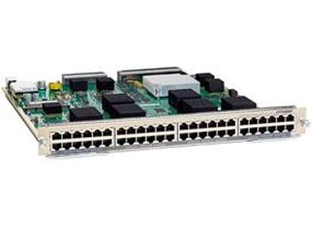 CISCO Catalyst 6800 Series Gigabit Ethernet Copper Module with DFC4XL - Expansionsmodul - 1000Base-T x 48 - för Catalyst 6509-E, 6509-E 10Gig, 6509-E NAM-3, 6513-E, 6807-XL (C6800-48P-TX-XL=)