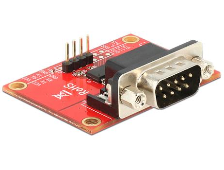 DELOCK Adapter D-Sub9 -> 4pin Pinheader für Raspberry Pi (65628)