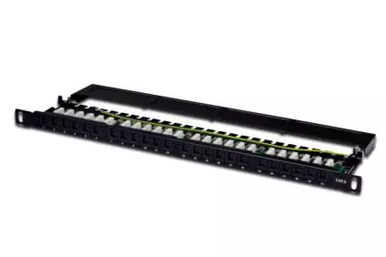 DIGITUS Cat6 PatchPanel. Unshielded.24-port RJ45 w/sh (DN-91624U-SL-SH)