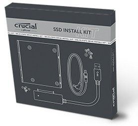 CRUCIAL l SSD Install Kit - Storage bay adapter - 3.5" to 2.5" (CTSSDINSTALLAC)