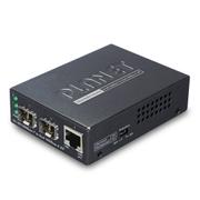 PLANET Konverter 1000TX - 2xSFP 10/100/1000TX - 2x1000Base-SX/LX (SFP)