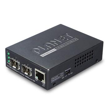 PLANET SFP MEDIA CONVERTER 10/ 100/ 1000BASET/ DUAL 1000BASEX IN (GT-1205A)