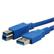 MediaRange USB Kabel A -> B St/St 3,00m F-FEEDS