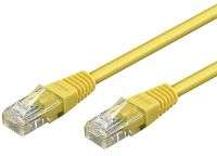 GOOBAY GB CAT6 VERKKOKAAPELI U/UTP KELTAINEN 1.5M (95590)