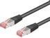 GOOBAY Patchk. CAT6 SSTP bk 3,0m