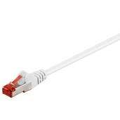 GOOBAY S/FTP (PiMF) PatchCord Cat6. White. 1.0m (93502)