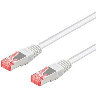 GOOBAY Patchk. CAT6a SSTP RJ45 wh 5,0m (93823)
