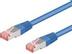 GOOBAY Patchk. CAT6 SSTP RJ45 bl 1,0m