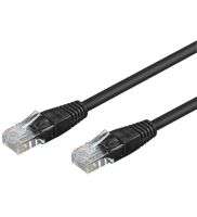 Goobay Patchkabel RJ45 CAT5e Sort UTP 0.5 m. (68643)