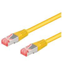 Goobay CAT 6a SFTP, PiMF 50cm Patchkabel Gul  (93658)