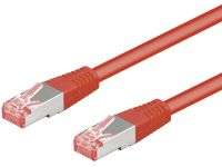 GOOBAY S/FTP (PiMF) PatchCord Cat6. Red. 30m Factory Sealed (68286)