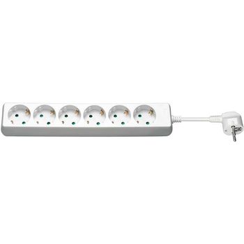 GOOBAY 6-Way Power Socket 3m White (51079)