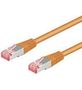 GOOBAY Patchkabel S-FTP RJ45 CAT6 PiMF Orange 1.0 m.