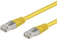 GOOBAY Patchk. CAT.5e FTP ye 0,25m (68617)