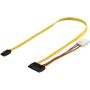 GOOBAY PC Data Cable. 1.5/3/6 Gbps SATA M-SATA L-M Factory Sealed