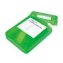 LOGILINK Festplatten Schutz-Box für 3,5"" HDD´s, grün