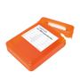 LOGILINK Festplatten Schutz-Box für 3,5"" HDD´s, orange