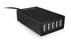 RAIDSONIC IcyBox 5-Port USB-fast-charging-device, Black