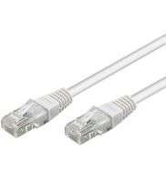GOOBAY Patch kabel, UTP CAT5E, hvid, 1,5 m (95564)