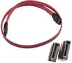 DELTACO Serial ATA cable Red 50cm