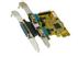 EXSYS EX-44140, 2 x ser. + 1 x par. Expr PCI Express, 2xDB9M, 16C550