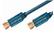 CLICKTRONIC SAT Antenna Cable. M/M. Blue. 10m