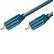 CLICKTRONIC Clicktronic RCA Audio/ Video Cable M/M. Blue. 0.5m Factory Sealed