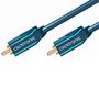 CLICKTRONIC RCA Audio/Video Cable M/M. Blue. 0.5m