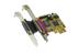 EXSYS EX-44012, 2 x parallel, PCI Expres WHQL sertifisert