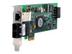 ALLIED TELESYN 100Mbps Fast Ethernet PCI-Express Fiber Adapter Card; SC connector; with 10/ 100/ 1000T POE, includes