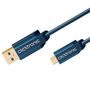 CLICKTRONIC 64003 Micro USB 2.0 cable, 1m