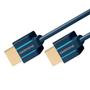 CLICKTRONIC Ultraslim HS HDMI Cable. M/M Blue 0.5m Factory Sealed