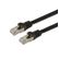 VALUE Value Flat CAT6 FTP Ethernet Cable Black 0.5m Factory Sealed