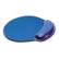 ROLINE MOUSEPAD WITH PALMREST BLUE, 227X250X22 MM