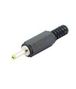 GOOBAY DC Plug w/Cable Protector. Bore 2.5x5.5mm