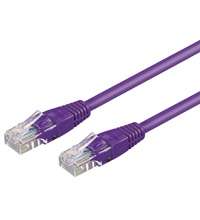 GOOBAY Patchkabel RJ45 CAT5e Violet UTP 5.0 m. (95240)